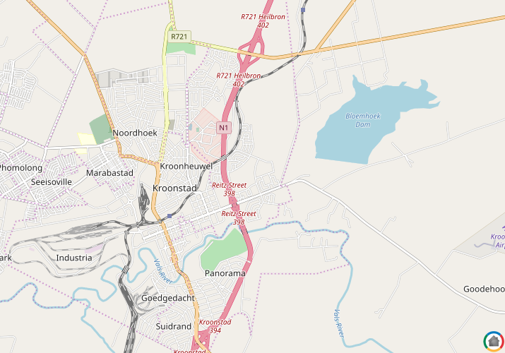 Map location of Tuinhof